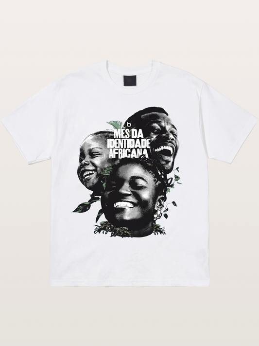 Juneteenth African Identity Faces Cotton T-shirt