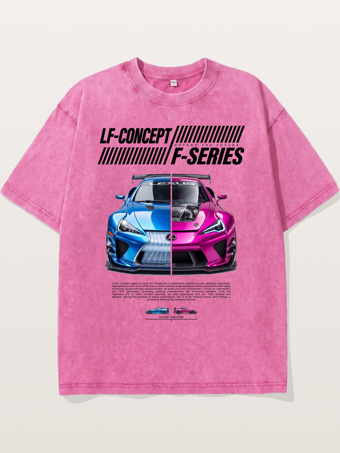 Split Tone LFA F-Series Print Washed T-shirt