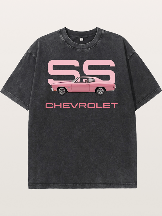 Pink Fury Washed T-shirt