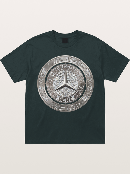 Mercedes Diamond Logo Art Gildan T-shirt