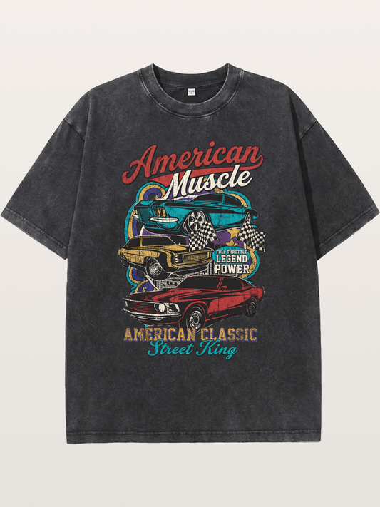 Mustang King Washed T-shirt