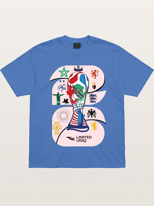 2026 World Cup Trophy Collage Gildan T-shirt