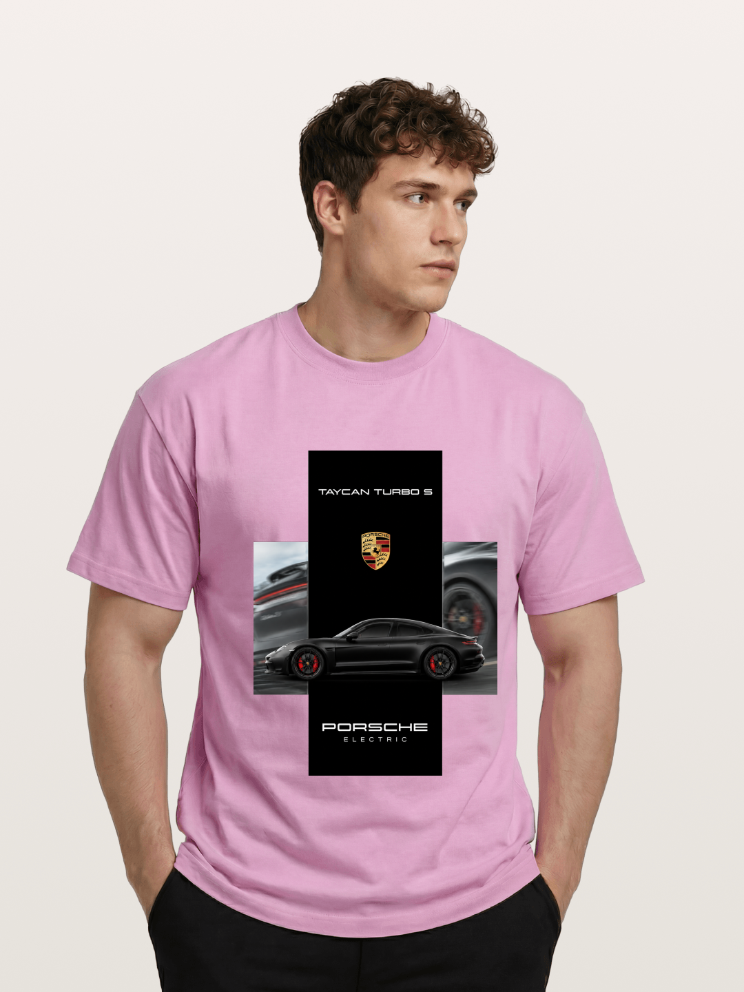 Porsche Taycan Turbo S Electric Gildan T-shirt