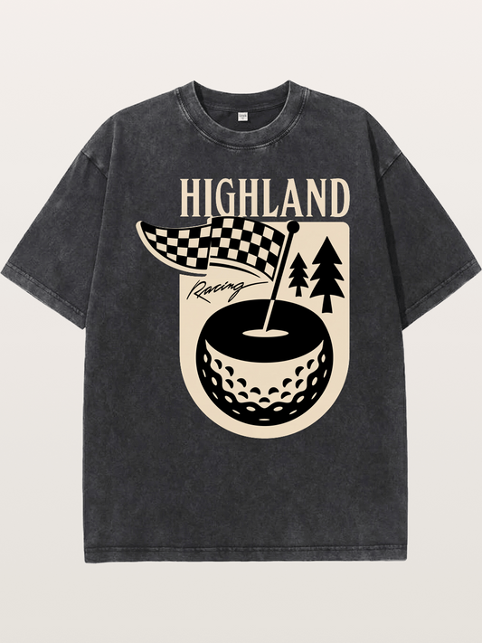 Highland Race Washed T-shirt