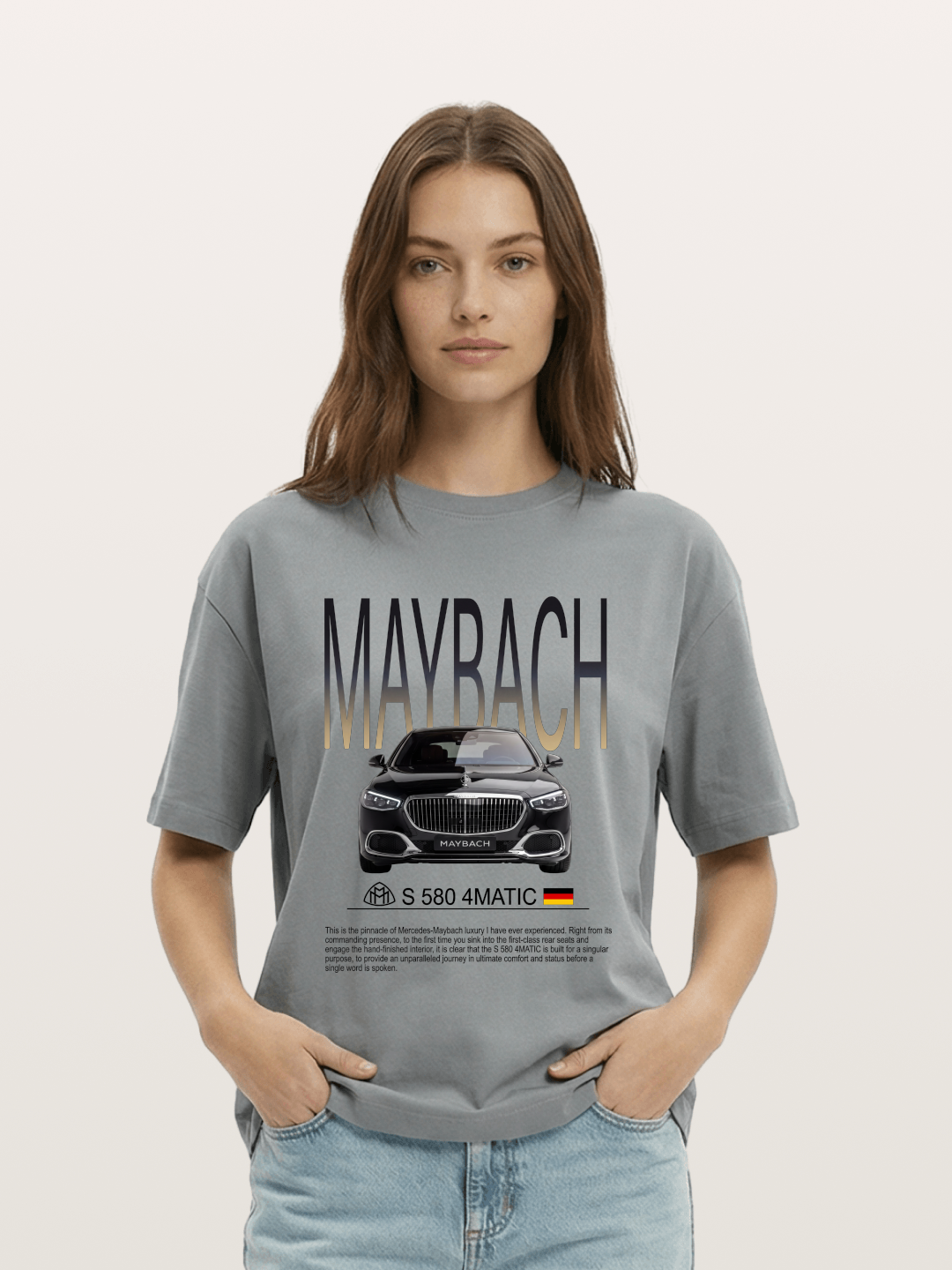 Maybach Luxury Sedan Poster Gildan T-shirt