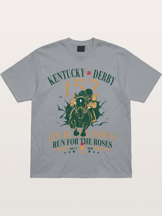 152nd Kentucky Derby Vintage Print Gildan T-shirt