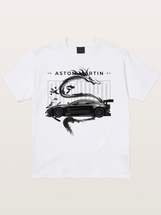 Aston Black Cotton T-shirt