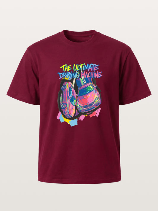 Graffiti BMW Driving Machine Gildan T-shirt