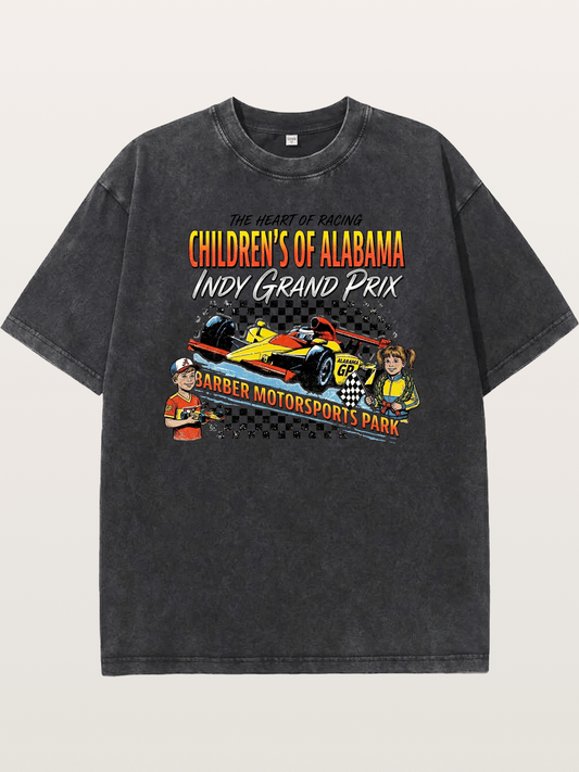 Barber Indy GP Washed T-shirt