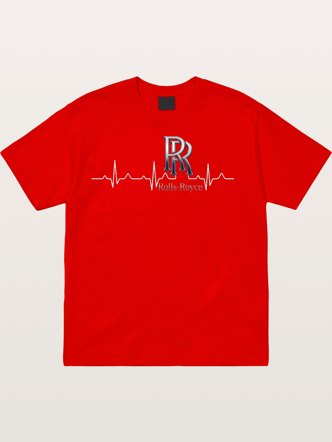 Rolls-Royce Heartbeat Line Cotton T-shirt