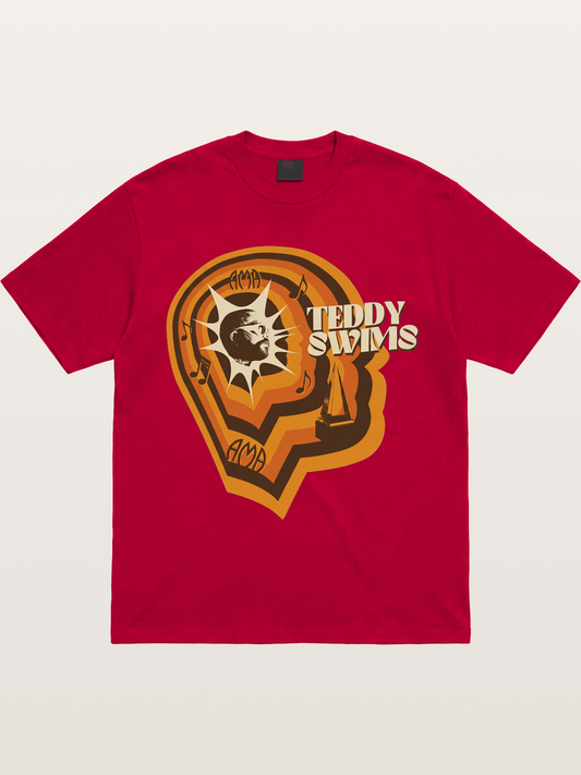 Teddy Swims Retro Ear Graphic Gildan T-shirt