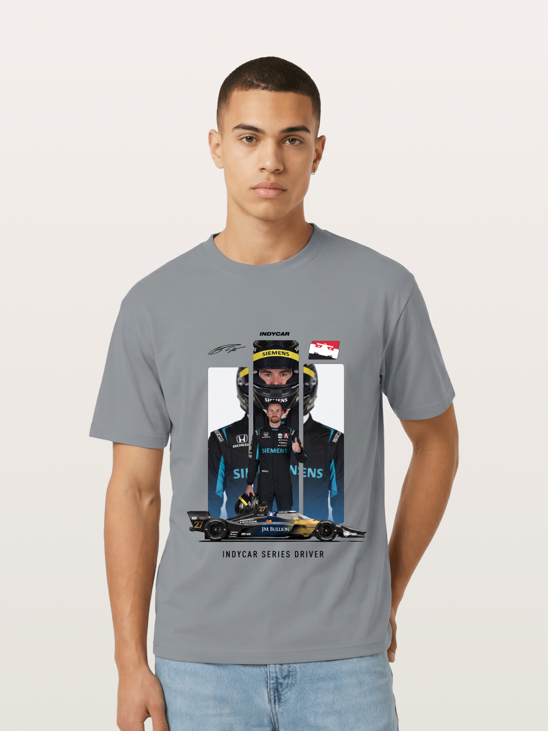 #27 IndyCar Driver Kyle Kirkwood Gildan T-shirt