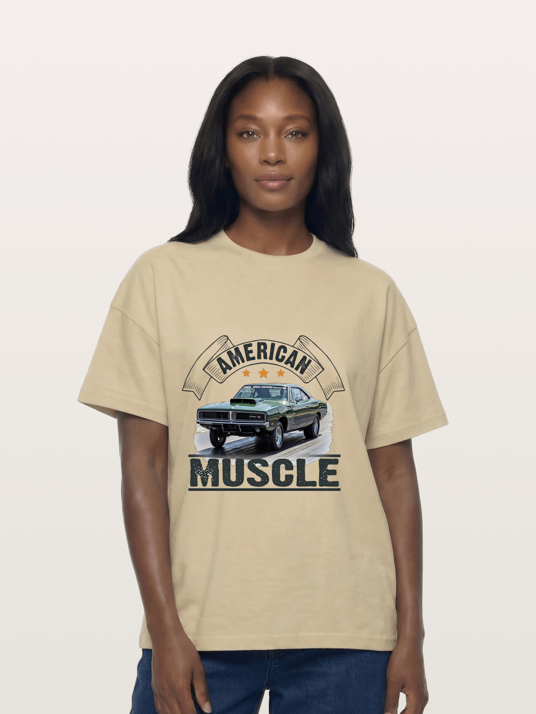 Green Muscle Hero Gildan T-shirt