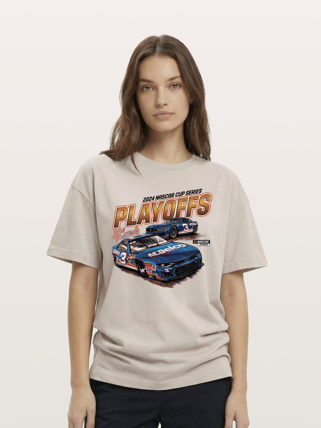 2024 NASCAR Playoffs Graphic Cotton T-shirt