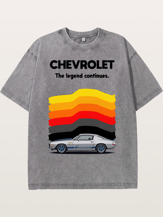 Legend Continues Retro Ride Washed T-shirt