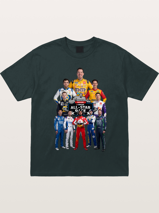 2026 NASCAR All-Star Drivers Team Photo Gildan T-shirt
