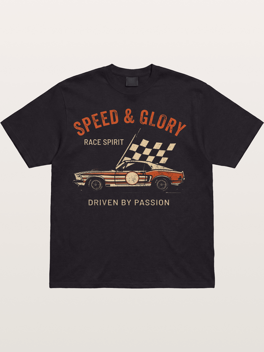 Race Spirit Cotton T-shirt