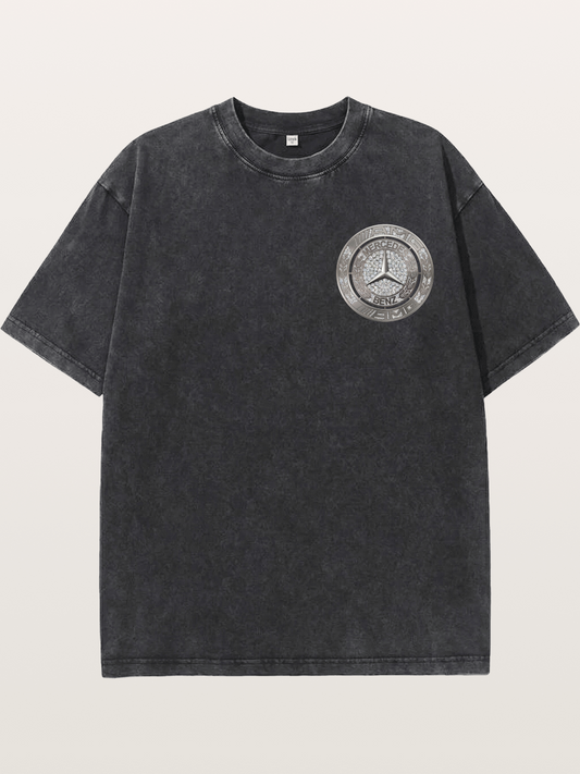 Mercedes Diamond Logo Art Washed T-shirt