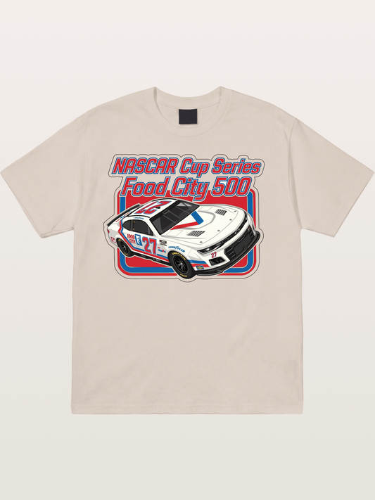 NASCAR Food City 500 Car Cotton T-shirt