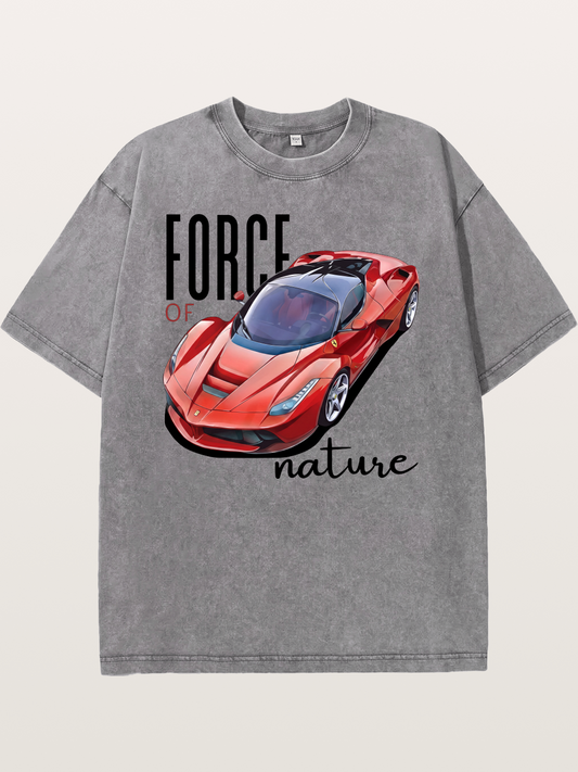 Ferrari LaFerrari Force Of Nature Washed T-shirt