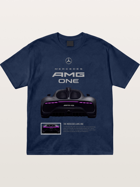 AMG One Purple Taillight Cotton T-shirt