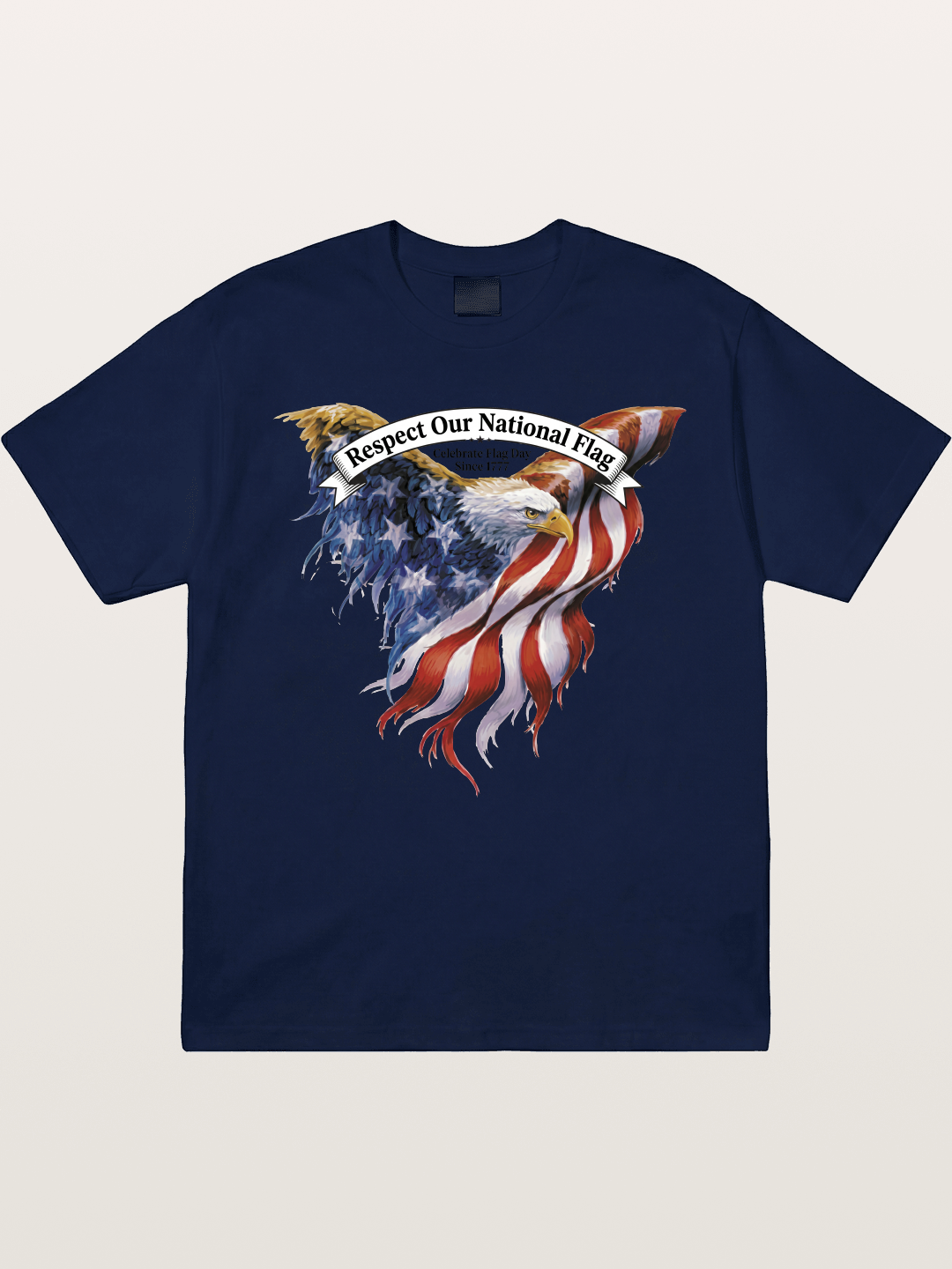 Flag Wing Eagle Banner Art Gildan T-shirt