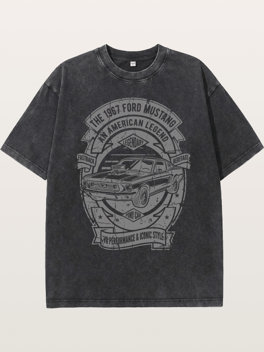 Muscle Glow Washed T-shirt