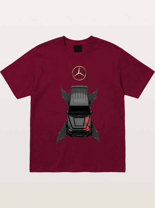 Mercedes Boxy Car Graphic Gildan T-shirt
