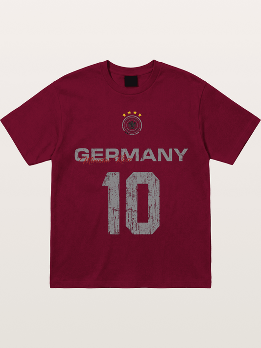 Germany Muller 10 Jersey Gildan T-shirt