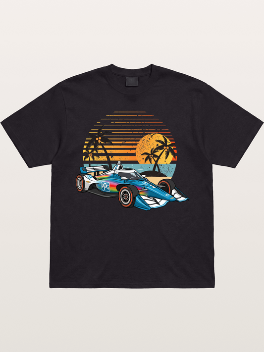Palm Sunset Indy Car Classic Gildan T-shirt