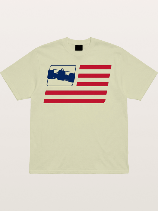 The Flag of Open Wheel Cotton T-shirt