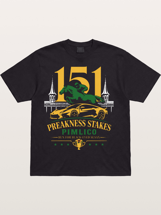 151st Preakness Stakes Pimlico 2026 Cotton T-shirt