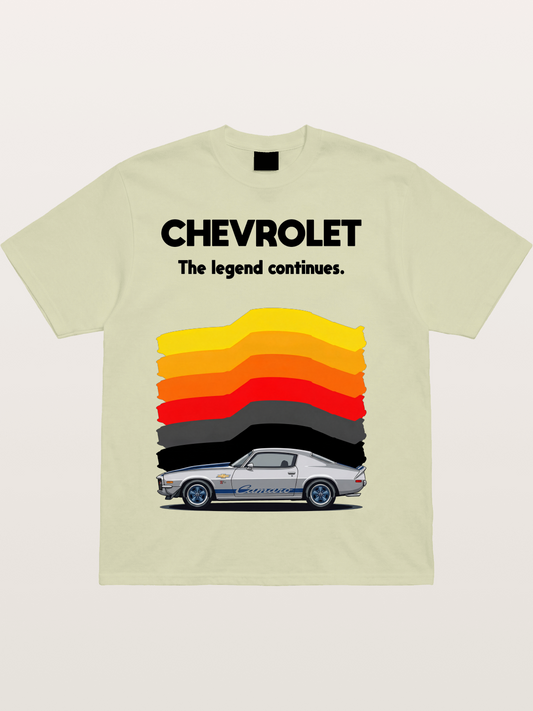 Legend Continues Retro Ride Cotton T-shirt