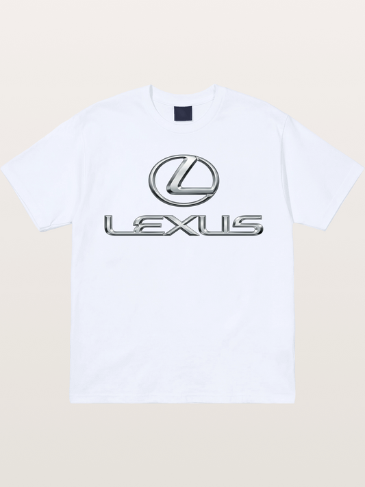 Lexus Silver Logo Badge Gildan T-shirt