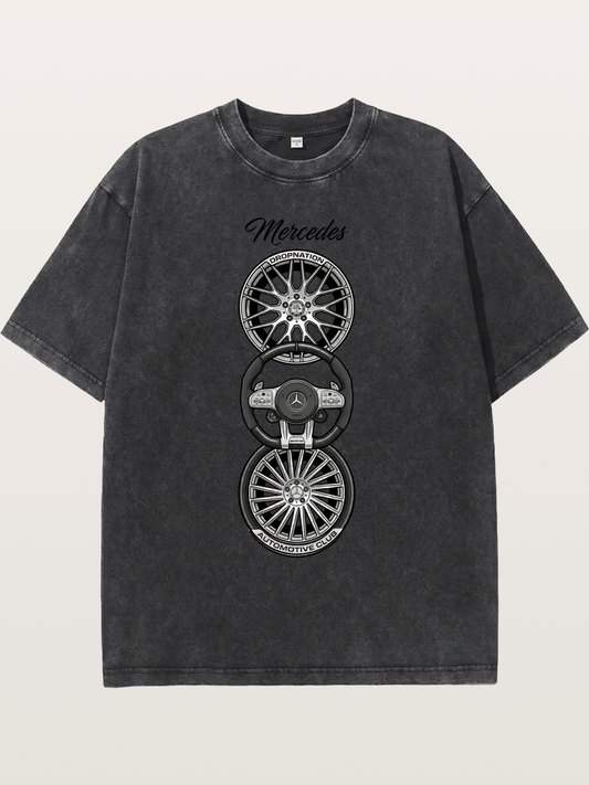 Wheel Stack Washed T-shirt
