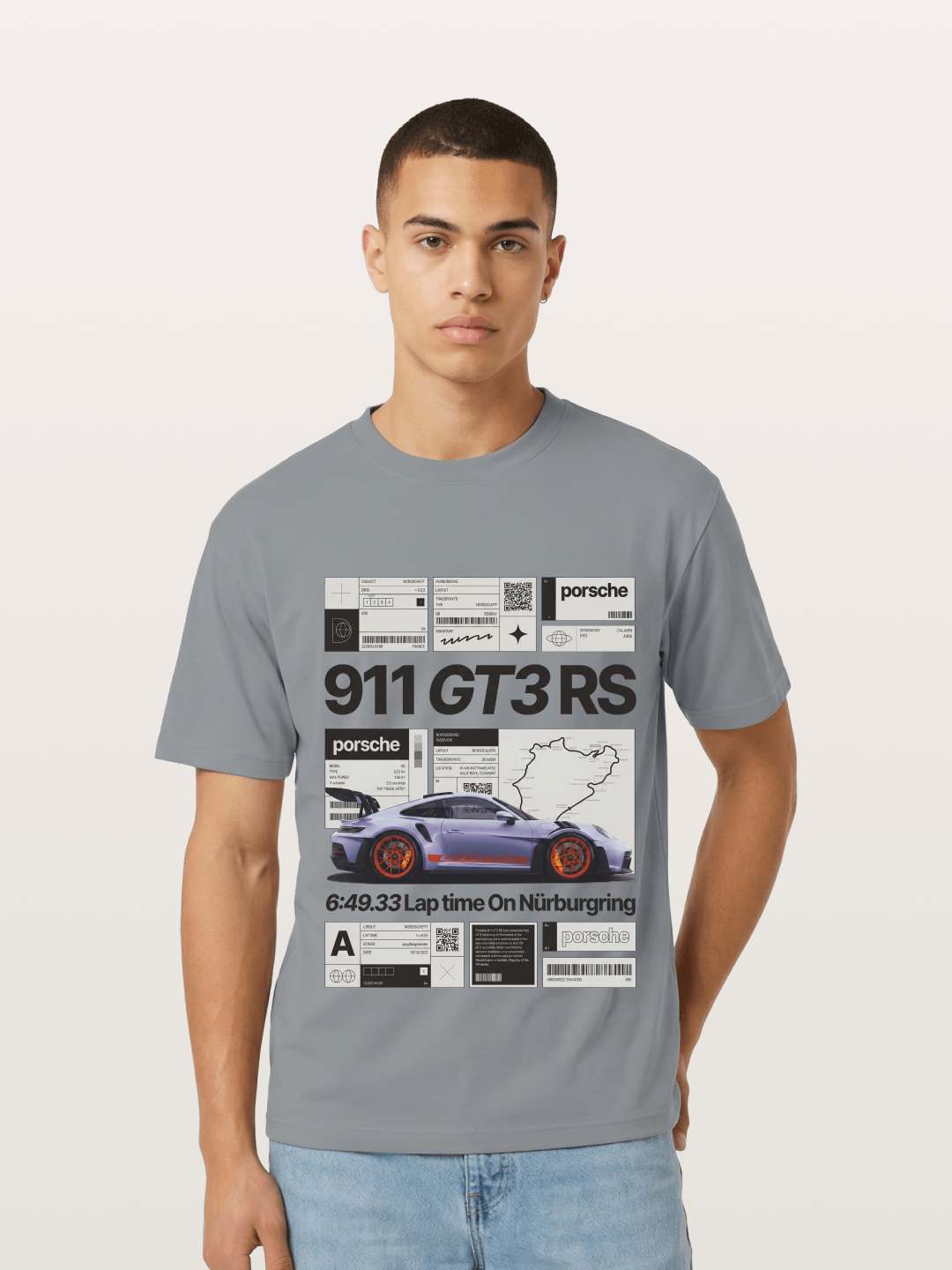 GT3 RS Poster Gildan T-shirt