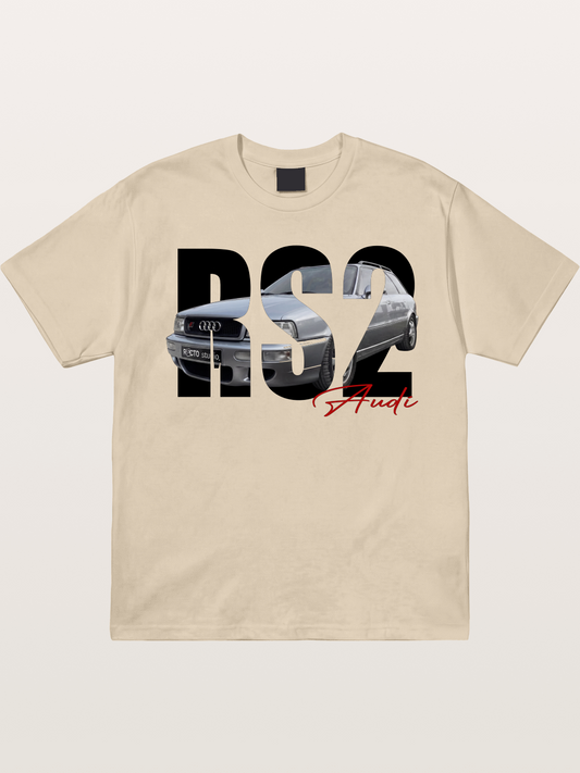 Audi RS2 Car Silhouette Gildan T-shirt