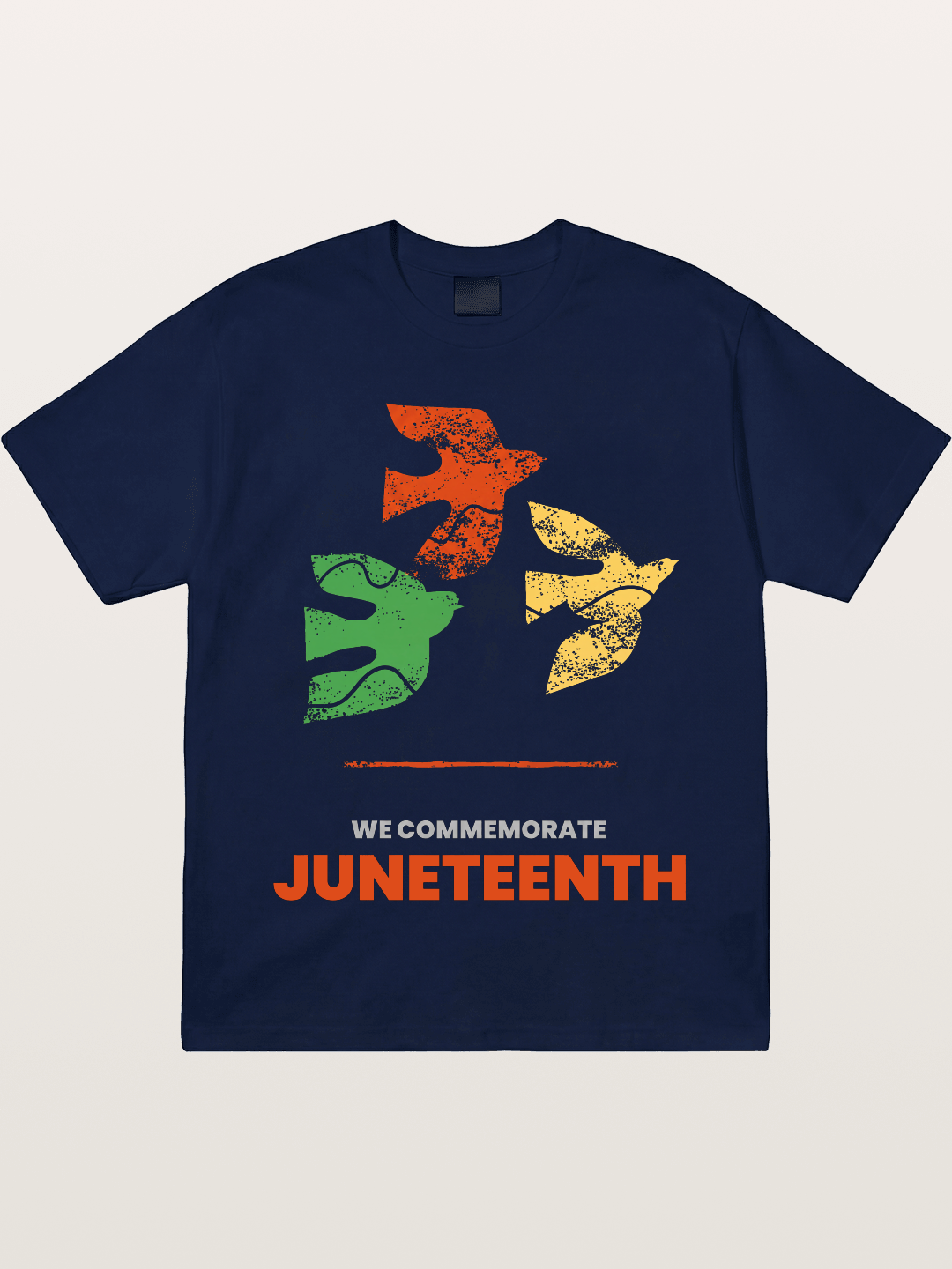 Juneteenth Peace Doves Commemoration Gildan T-shirt