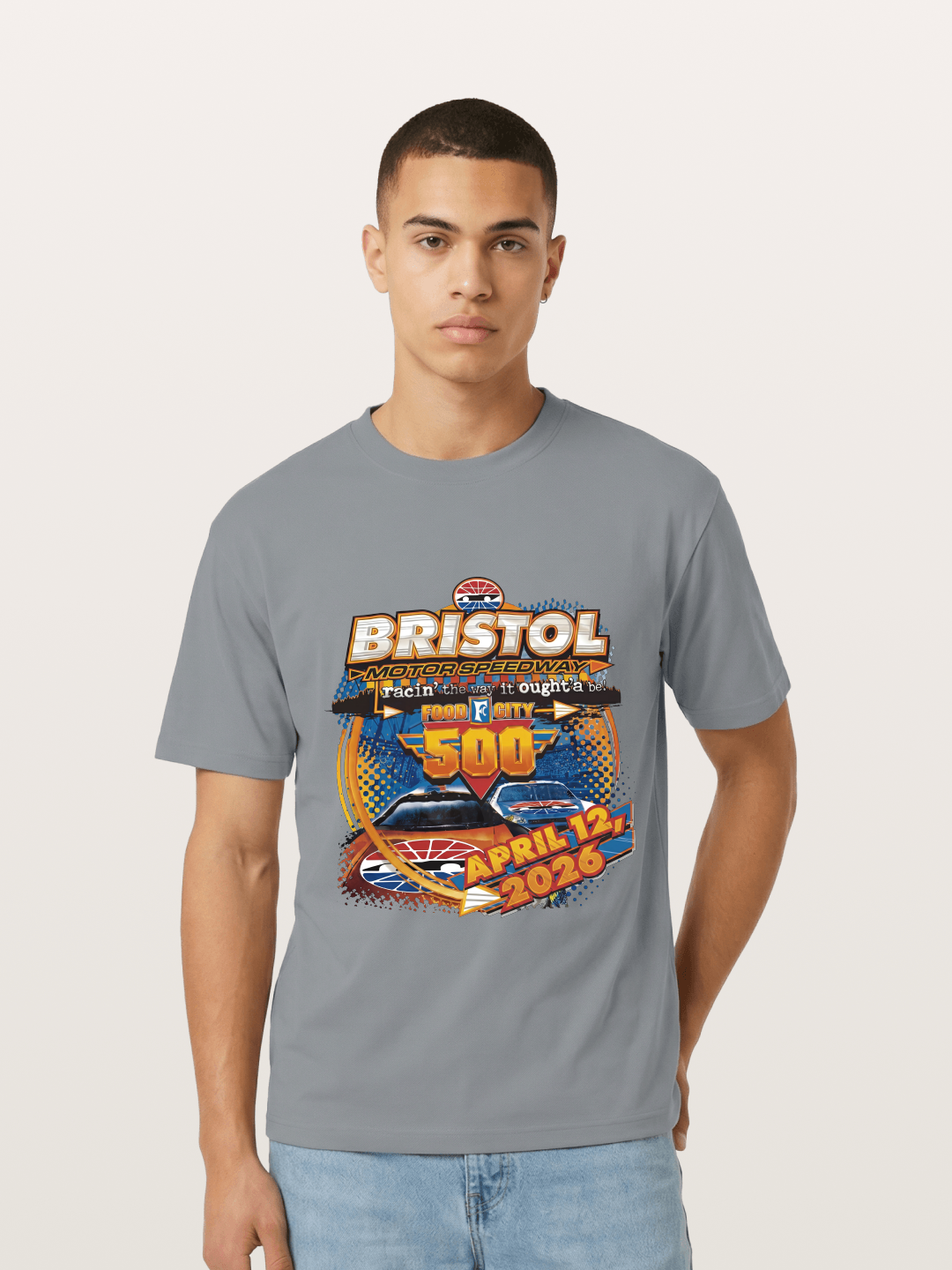 2026 Bristol Food City 500 Print Gildan T-shirt