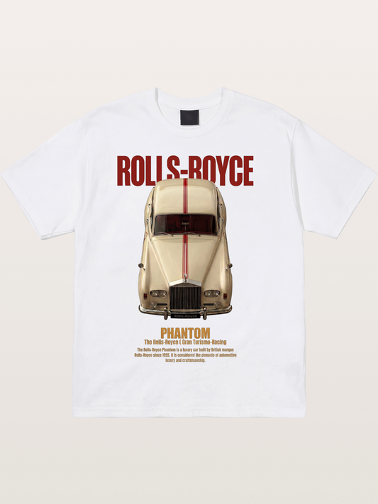 Vintage Rolls Royce Phantom Cotton T-shirt