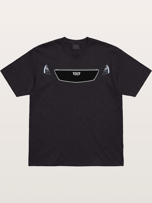 Cadillac Grille and LED Headlights Gildan T-shirt