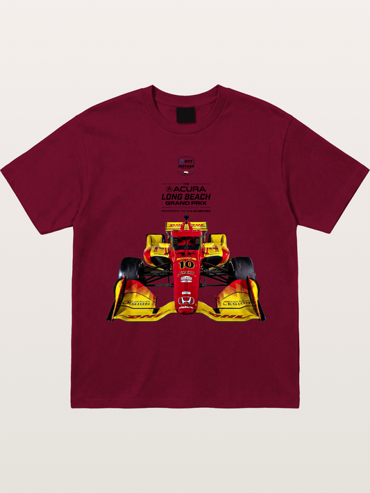 Palou #10 Long Beach Champion Gildan T-shirt