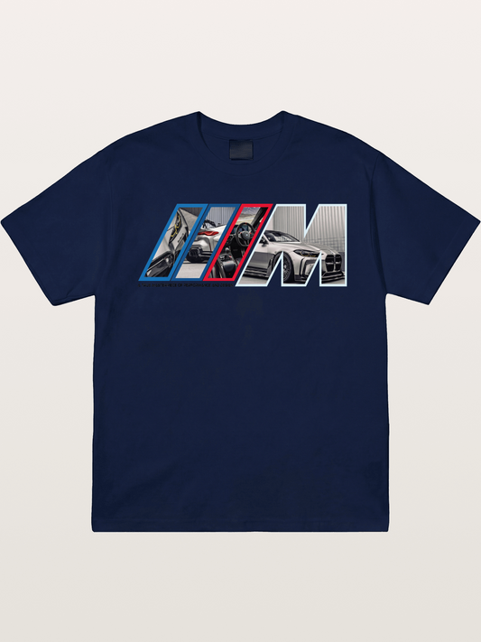 BMW Car Detail Collage Art Gildan T-shirt