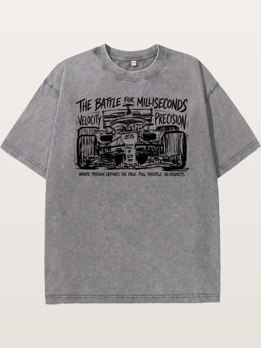 Millisecond Battle Washed T-shirt