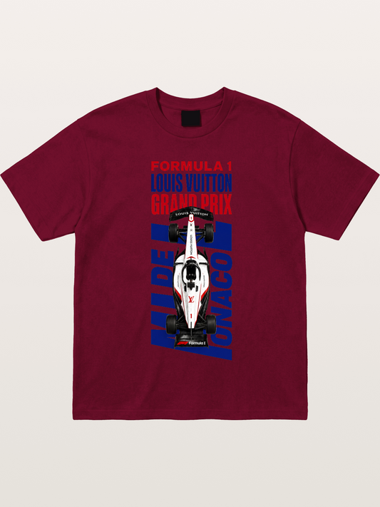 LV Monaco F1 Vertical Poster Gildan T-shirt