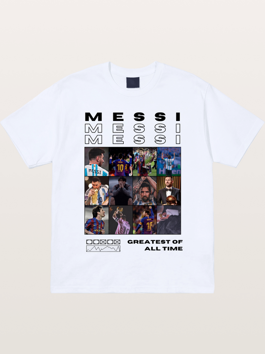 Messi Greatest of All Time Montage Gildan T-shirt