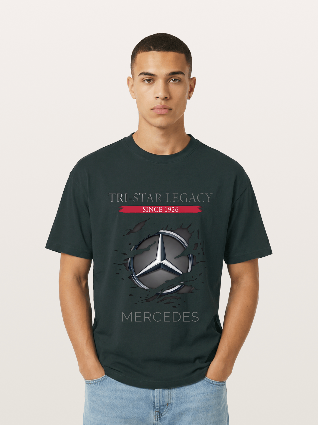 Mercedes 1926 Tear Logo Gildan T-shirt