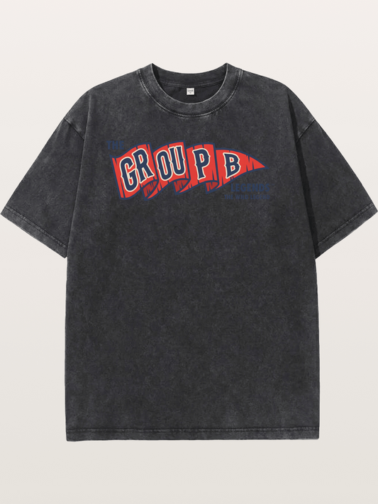 Race Art Washed T-shirt