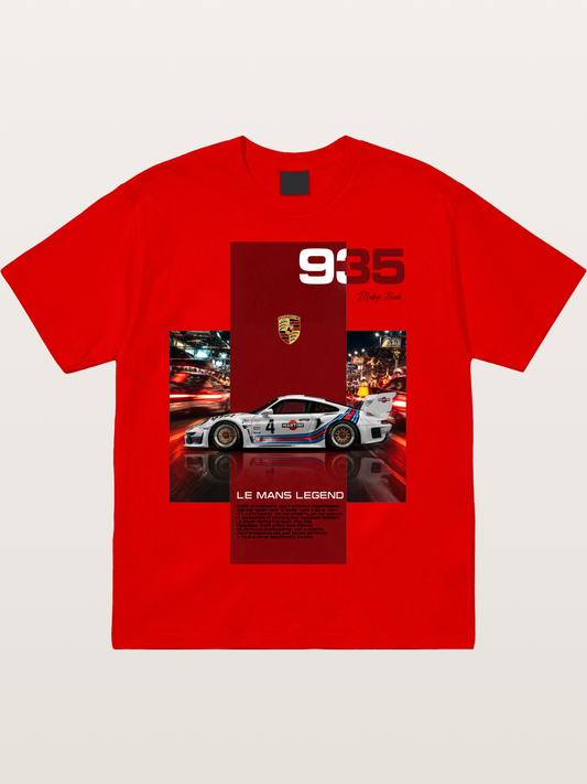 Porsche 935 Le Mans Legend Martini Cotton T-shirt