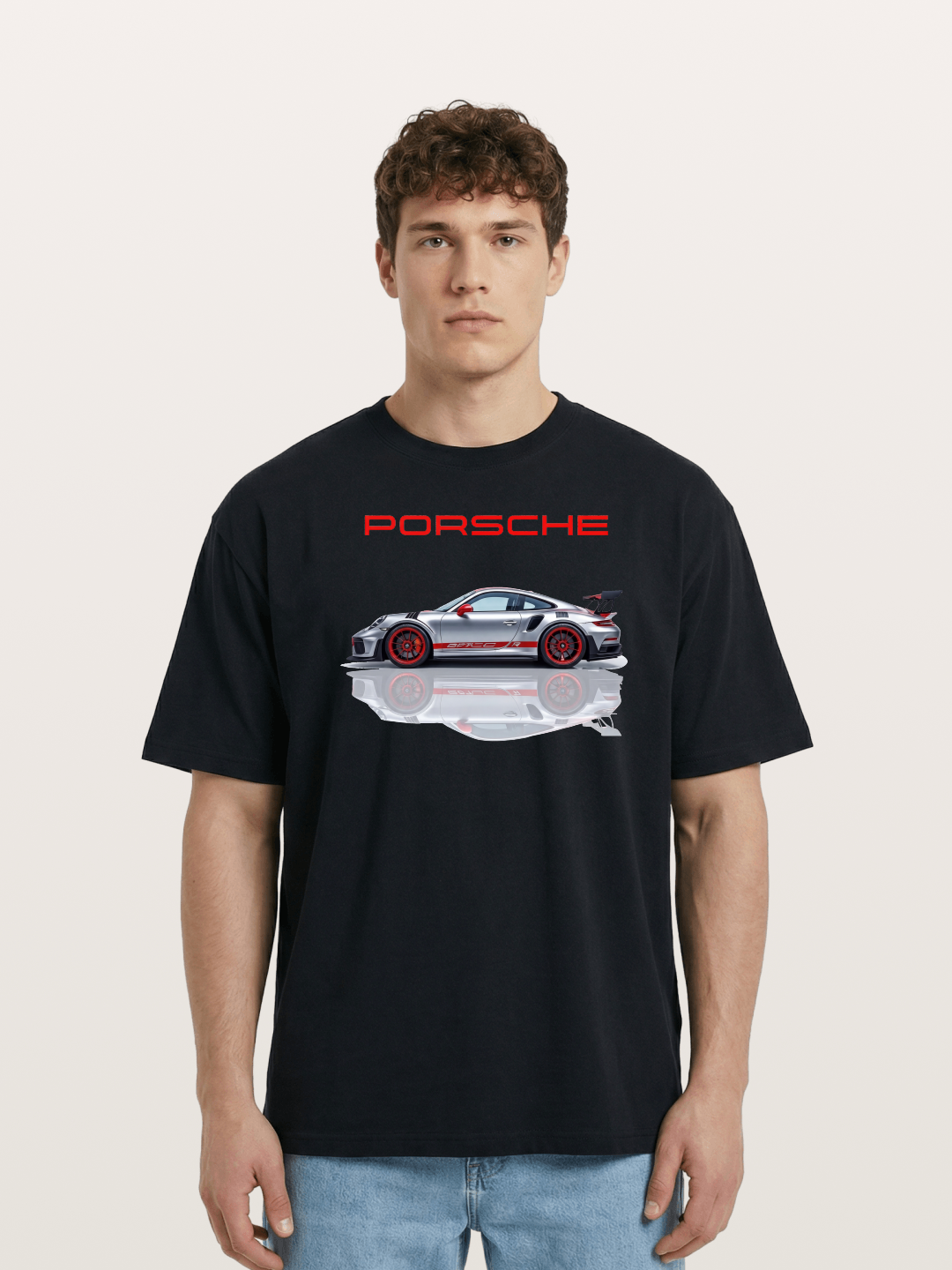 Silver Streak Cotton T-shirt